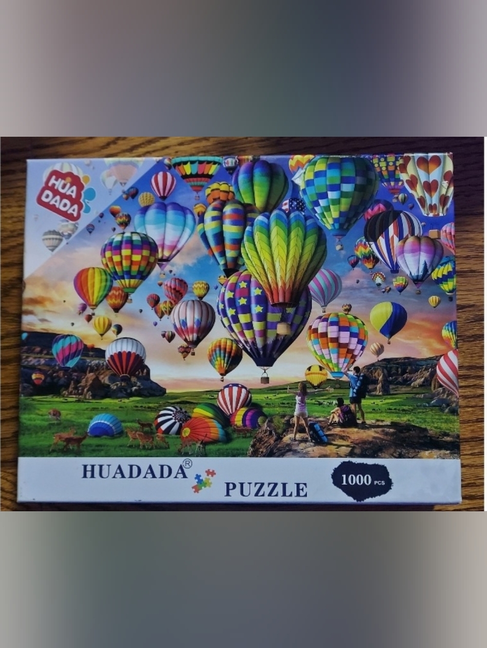 Huadada "Colorful Balloon" - 1000 Piece Puzzle